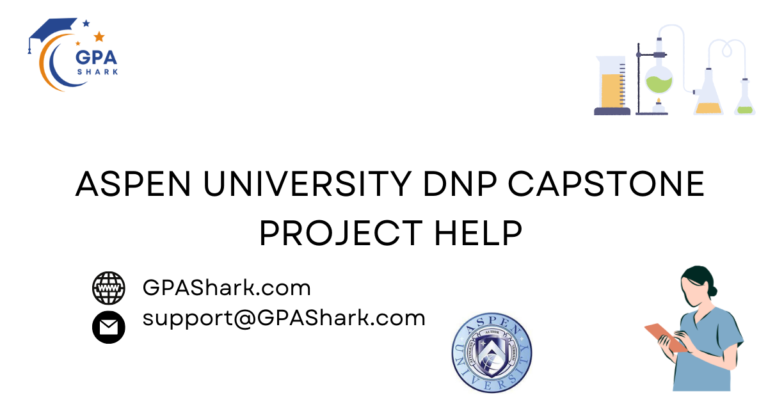 Aspen University DNP Capstone Project Help
