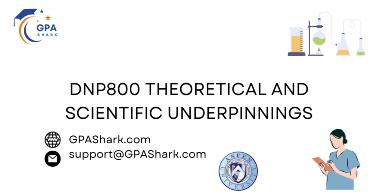 DNP800 Theoretical and Scientific Underpinnings