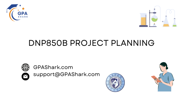 DNP850a Project Planning