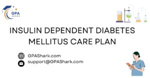 Insulin Dependent Diabetes Mellitus Care Plan writing services