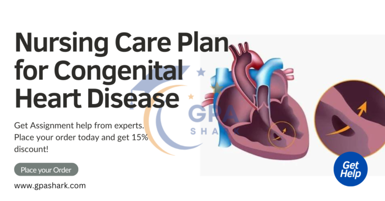 Nursing Care Plan for Congenital Heart Disease